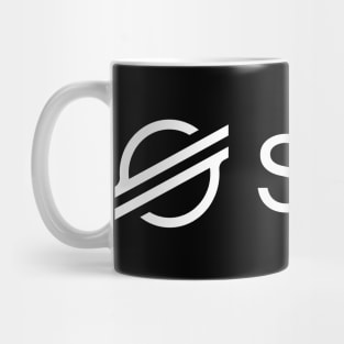 Stellar Crypto - White logo Mug